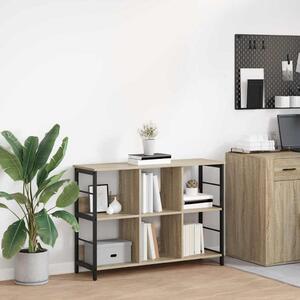Könyvespolc Sonoma tölgy 102 x 32 x 72,5 cm Faanyag