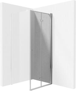 Deante Kerria Plus zuhanyajtók 70 cm összecsukható króm fényes/átlátszó üveg KTSX047P