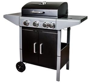 Ravanson GO-3 Gázos Kerti grillsütő - Fekete