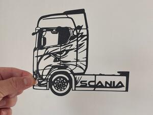 Scania faldekoráció