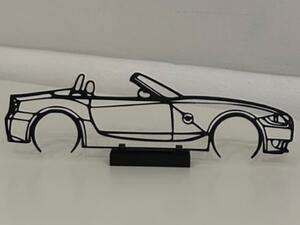 BMW Z4 E85 faldekoráció