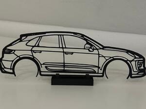 Porsche Macan faldekoráció