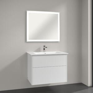 Villeroy & Boch Finero mosdó szekrénnyel és tükörrel 80 cm fehér S00302DHR1