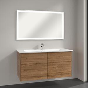 Villeroy & Boch Finero mosdó szekrénnyel és tükörrel 120 cm tölgy S00304RHR1