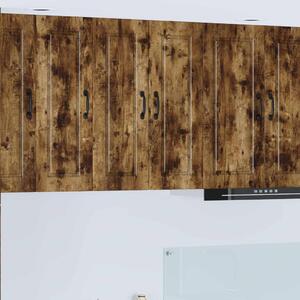 Mosogatógép panel 2 pcs Füstölt tölgy 30 x 31 x 80 cm Faanyag