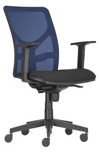 Szék forgó karfás FONTANA +AR 11 kék BN.6016