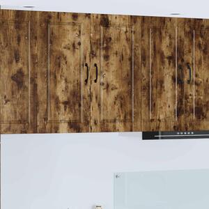 Konyhaszekrény polcokkal Füstölt tölgy 80 x 31 x 80 cm Faanyag