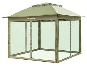 Marimex Vista kerti pavilon, bézs színben, 3 x 3 x 2,9 m