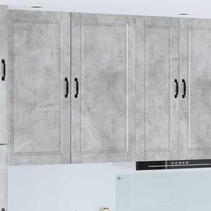Konyhaszekrény polcokkal Beton Szürke 50 x 31 x 100 cm Faanyag