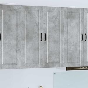 Konyhaszekrény polcokkal Beton Szürke 80 x 31 x 100 cm Faanyag