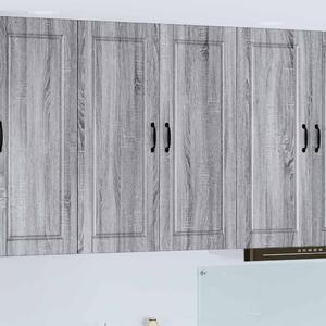 Konyhaszekrény polcokkal Szürke Sonoma 80 x 31 x 100 cm Faanyag