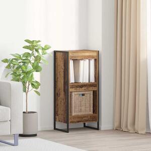 Könyvespolc Öreg fa 80 x 30 x 155 cm Faanyag