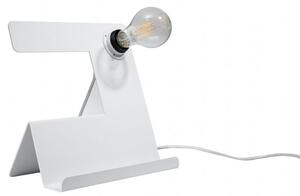 Sollux Lighting Incline asztali lámpa 1x60 W fehér SL.0668