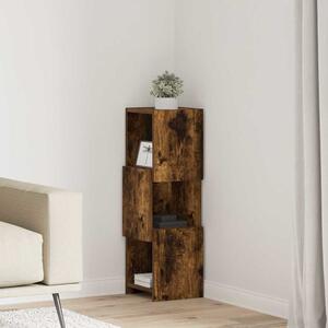 Sarokszekrény Füstölt tölgy 25,5x25x80cm Faanyag