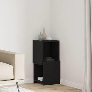 Sarokszekrény Fekete tölgy 30,5x30x65cm Faanyag