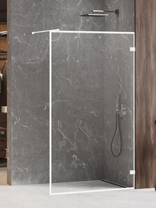 New Trendy Avexa White zuhanykabin fal walk-in 50 cm fehér matt üveg/átlátszó üveg EXK-2990