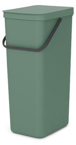 Brabantia Sort & Go hulladékválogató kosár 40 l zöld 251023