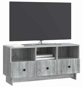 VidaXL TV szekrény fiókkal Szürke Sonoma 102 x 34,5 x 50 cm Szerelt Fa