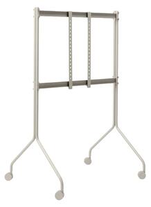 TV állvány kerekekkel, univerzális Pedestal, Moon Rollin' Regular, 40"-60" (101-152 cm) képátlóhoz, maximális terhelhetőség 50 kg, forgatható és csúszásmentes kerekek, könnyen összeszerelhető