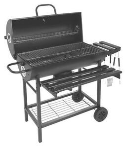 Kerti grill kézi fúvókával és védőhuzattal
