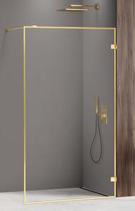 New Trendy Avexa Gold Shine zuhanykabin fal walk-in 50 cm arany fényes/átlátszó üveg EXK-2156