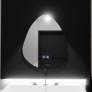 LED Tükör Organica 80x60cm, Fluido Touch, Párátlanító rendszer, Szabályozható