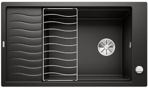 Blanco Elon XL 8 S gránit mosogató 86x50 cm fekete 525885
