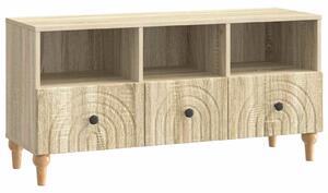 VidaXL TV szekrény Sonoma tölgy 102 x 34,5 x 50 cm Mérnöki fa