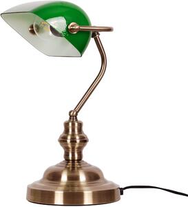 Kaja Mida asztali lámpa 1x40 W patina-zöld K-8042
