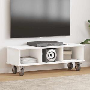 TV állvány Fehér 100 x 35 x 35 cm Faanyag