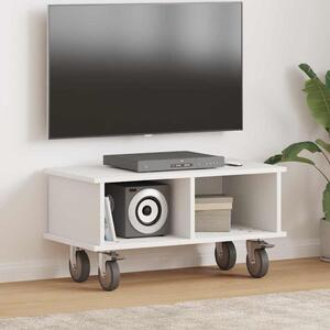 TV állvány Fehér 68,5 x 35 x 35 cm Faanyag