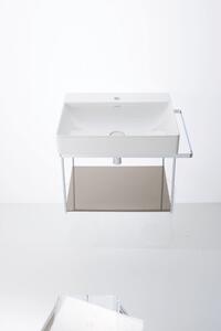 Duravit DuraSquare mosdótál 60x47 cm négyszögletes beépíthető fehér 2353600041