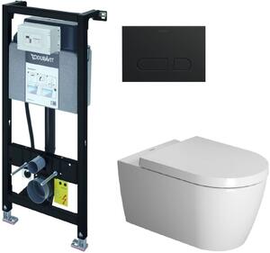Set WC csésze Duravit ME by Starck 2529092000, beépíthető keret Duravit DuraSystem WD1011000000, 0020090000, WD5001031000