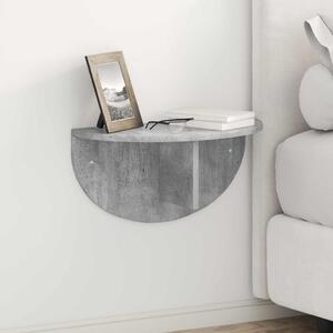 Falpolc Falra szerelhető Beton Szürke 48 x 24 x 24 cm Faanyag