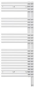 Zehnder Forma Asym fürdőszoba radiátor íves 116.1x49.6 cm fehér LFAR-120-050-05