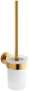 Stella Classic wc kefe felrögzíthető üveg-arany 07.431-G