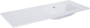 Elita Skappa mosdótál 120.8x46 cm négyszögletes beépíthető fehér 146037