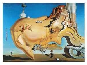 Salvador Dali - Le Grand Masturbateur Festmény reprodukció, Salvador Dalí, (80 x 60 cm)