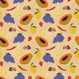 Tapéta Papaya, citrusfélék és bogyós gyümölcsök gazdag, meleg háttér előtt, Ételek és italok tapétá, a00803v1 : Uwalls.hu