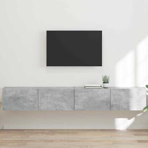 TV Fali Szekrény 2 pcs Beton 98 x 31 x 29,5 cm Faanyag