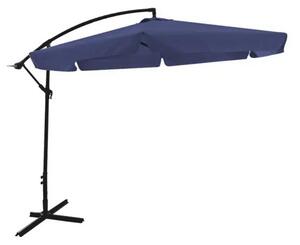 GardenLine Banana Függő napernyő - Kék - 3 m