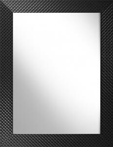 Ars Longa Piko tükör 133x73 cm négyszögletes fekete PIKO60120-C