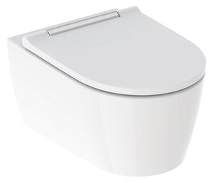 Geberit One miska WC wisząca z deską wolnoopadającą Slim biała 500.202.01.1