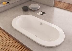 Hoesch Starck ovális fürdőkád 180x90 cm ovális fehér 6020.010010