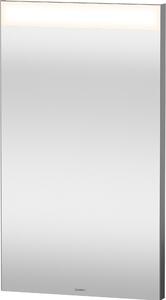 Duravit D-Neo tükör 40x70 cm négyszögletes világítással ezüst LM783400000