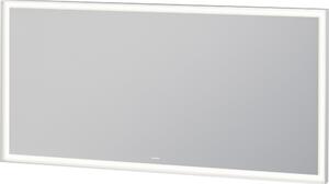 Duravit L-Cube tükör 140x70 cm négyszögletes világítással fehér LC738400000