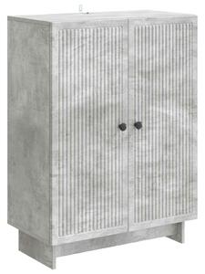 VidaXL Széf Betonszürke 66 x 34,5 x 90 cm Szerelt Fa