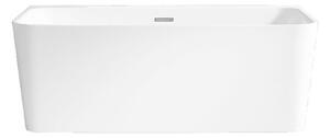 LaVita Mensola fal mellé szerelhető fűrdőkád 150x80 cm négyszögletes fehér 5908211411941