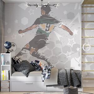 Fotótapéta Labdarúgó, sportoló, Fotótapéta tini szoba, Fotótapéta tini szoba futball, w04763 : Uwalls.hu