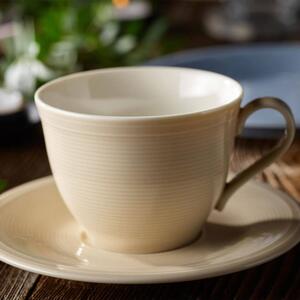 Like Color Loop fehér-bézs porcelán kávéscsésze, 250 ml - Villeroy & Boch